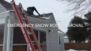 ROOF SNOW REMOVAL CHEPACHET 💥 KAC CONSTRUCTION (401)837-6730