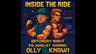 INSIDE THE RIDE - DRUM AND BASS / JUNGLE PARTY!! - Featured DJs @ollyjunglist | @know1___