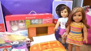 American Girl Doll Benefit Sale - HUGE HAUL, Vlog and Opening New AG Items