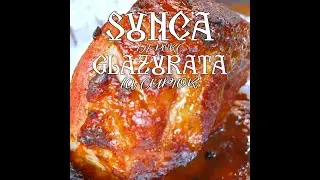 Reteta de sunca de porc glazurata la cuptor.
