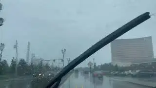 Rainy Day ,Drive in Boston /Massachusetts-2022
