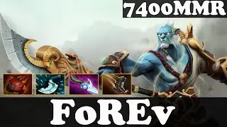 Dota 2 - FoREv 7400 MMR Plays Phantom Lancer - Ranked Match Gameplay