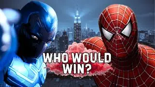 Spider Man vs Blue Beetle Who Wins This Epic Showdown     Who Would Win Masters