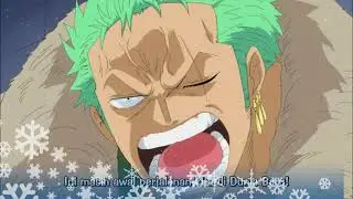 One Piece Moment episode 604. Zoro mengingatkan Luffy