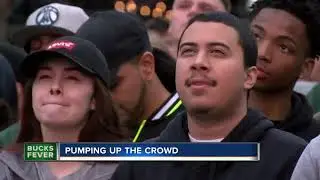 Bucks entertainment hosts bringing the energy outside Fiserv Forum