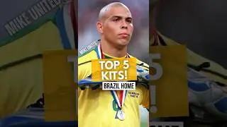 Top 5 Brazil Kits of All Time 🇧🇷👕