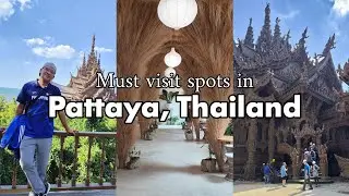 THAILAND TRAVEL VLOG PART 1, Sanctuary of Truth | House of Benedict | Pattaya, Thailand
