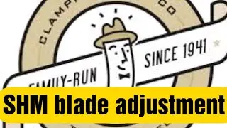 SHM sheeter blade adjustment instructional video