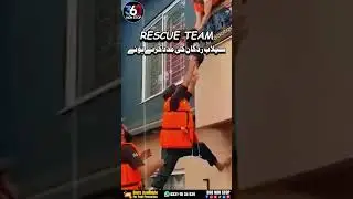 Rescue Team Saving Life Of People