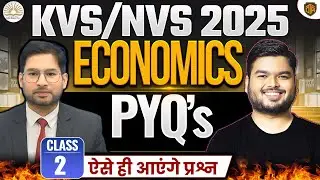 KVS/NVS Vacancy 2025 | SST PYQ Analysis | Economics for KVS/NVS | KVS Economics by Arvind Sir #kvs