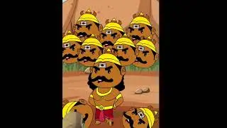 🙏 Shri Ram aur Ravan ka yuddh#cartoon Ramayan short part#status #bhakti 🙏🙏🚩🚩🚩