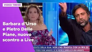 Barbara d’Urso e Pietro Delle Piane, nuovo scontro a Live