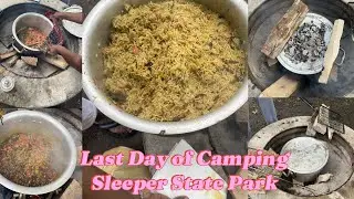 Last Day of Camping (America) Sleeper State Park #tamil #campingadventure #america #michigan #viral