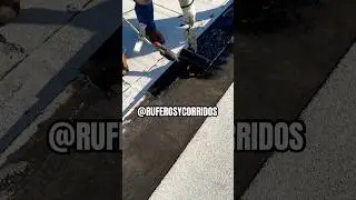 Modified bitumen torch down roof #commercialroofing #subscribe #roofing #bitumen #roof #construction