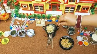 Miniature Potato Snack Recipe | Potato Chaat | Tiny Mirha's Kitchen |