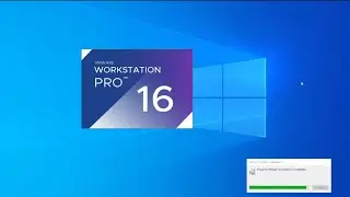 Installation of VMware Workstation 16.1 on windows 10 PC