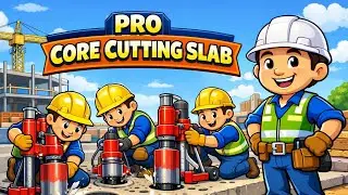 Pro Core Cutting in Slab || Watch How to Cut the Rcc Structure In Critical condition 😳 ☠️ ||