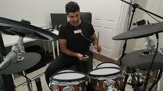 big practice for upcoming gig. Yamaha dtx8 electric drum kit. Brisbane and Gold Coast