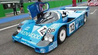 PORSCHE 956, in car footage@Monza Historic 2020, Peter Auto Group C race series