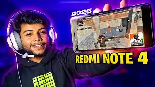 Playing BGMI in REDMI NOTE 4 with Handcam in 2025😲| Still Worthy??