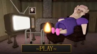 GRUMPY GRAN! (SCARY OBBY)4k