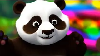 El juego de saludos del Panda Bebé La Vaca Lola  Baby Shark  Los Pollitos