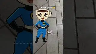Ballerina capuccina fantastic four impossible #game 🥺🤕 #tiktokgame #hungergamestiktok #shorts