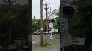 Who wants to be satisfied: When Crossing Gates going Down As NJT Train Approaches 🛤️