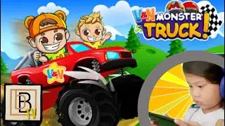 Vlad and Niki Monster Truck | Official Racing Game |BudBox Mobile Game Review | Game Reaction