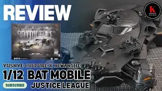 Review Yuanye Culture x Xiwanshe 1/12 : Justice League BvS - BATMOBILE ดุดันไม่เกรงใจใครเลยนะ
