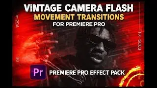 Motion Red Flash Effect 🔴⚡ | High-Energy Cinematic Flash Transition for Premiere Pro