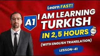 I am learning Turkish. Lesson-41 (WHAT ARE DOING ON THE WEEKEND?)