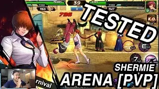 SHERMIE SHOW UP ON ARENA - The KING of FIGHTERS: ALL STAR