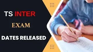 ts inter exam date 2024 || ts inter exam time table 2024 - #tsinterexams