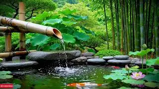 Peaceful Relaxing Birds and Waterfall Music for Stress Relief, Focus Study and working.