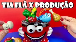 N&Atilde;O IRRITE A TORRADEIRA Tia Fl&aacute; X Produ&ccedil;&atilde;o