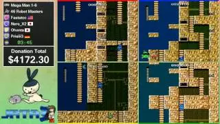 [JRTA3] Mega Man 1-6 (46 Robot Masters) by Fastatcc, Nero_X2, Ohon, and Prisi