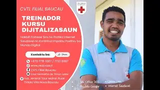 Treinador Dijitalizasaun Juventude iha CVTL Filial Baucau