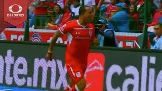 Gol de Pardo | Toluca 2 - 0 Lobos BUAP | Clausura 2019 - J17 | Televisa Deportes