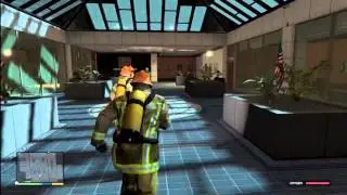 GTA V Story Missions 64 The Bureau Raid, Fire Crew, All Gold