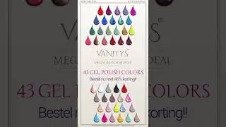VANITYS&reg; Gel Polish Mega Deal #nails #gelpolish #vanitys  #gold  #viral #naildesign #colors