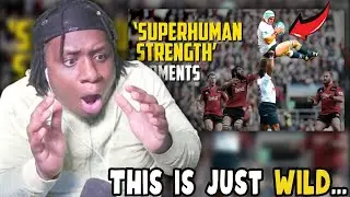 'Superhuman' Rugby Moments |Reaction