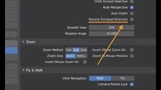 MOUSE REVERSE | TRACKPAD MOVEMENT | Blender 2.8 | FAST Tutorial