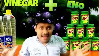 Eno Vs Vinegar -Experiment What Will Happen 🤔