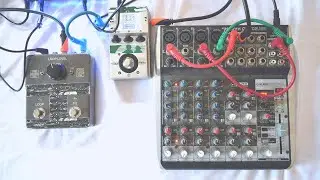 Improvisation & Live Looping : No Input Mixing Board, Hardware Looper, Multi Effect Pedal