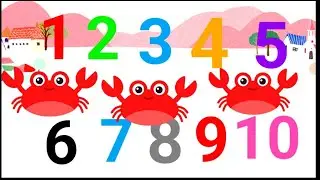 Counting The Crabs: Learn Numbers with this Fun and Educational Song | KUSUMARI | KUSUMARI KIDS TV