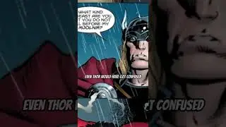 Red Hulk embarrassed Thor😅🥲 #redhulk #thor #marvelcomics #shotrs