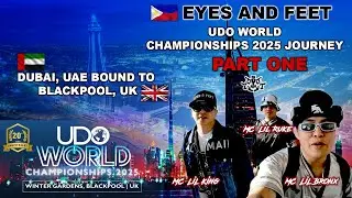 EYES AND FEET UDO WORLD CHAMPIONSHIPS 2025 UK JOURNEY PART ONE