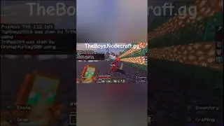 Minecraft PVP #anarchy #minecraft #bedrock #readdescription