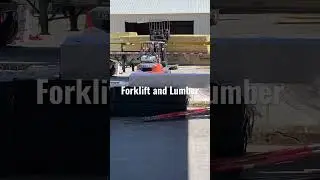 Unloading Lumber